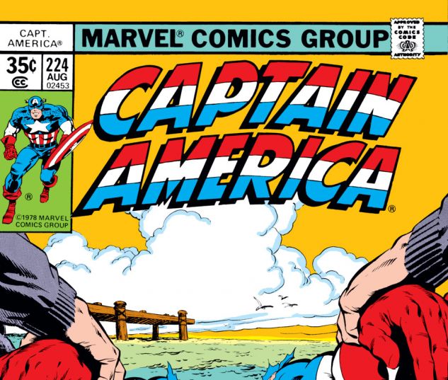 Captain America (1968) #224 Cover