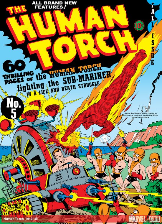 Human Torch Comics (1940) #5