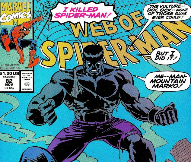 Web of Spider-Man (1985) #82
