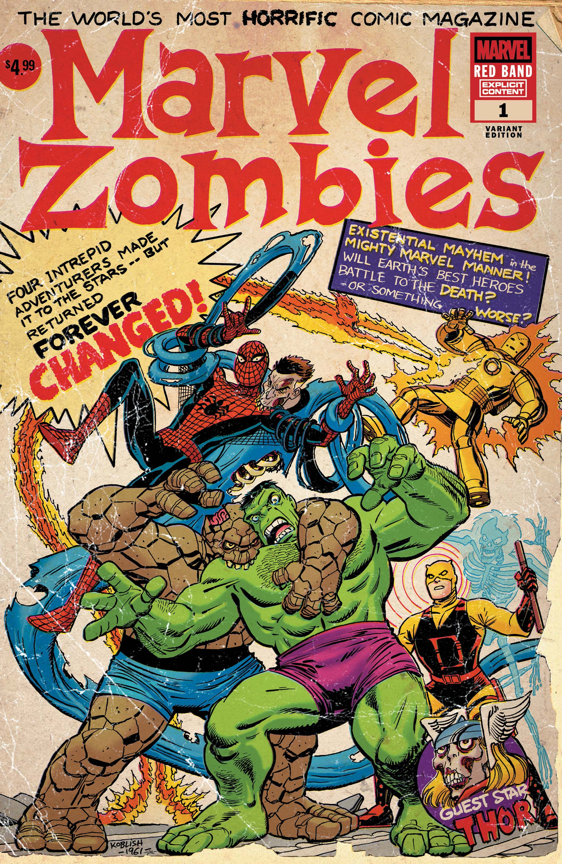 Marvel Zombies: Red Band (2025) #1 (Variant) | Comic Issues