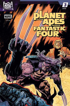 Planet of the Apes Vs. Fantastic Four (2026) #3 (Variant)