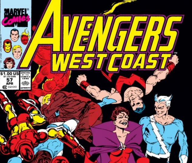 Avengers West Coast #57