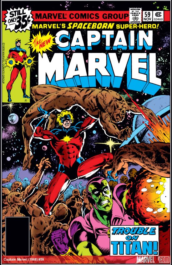 Captain Marvel (1968) #59