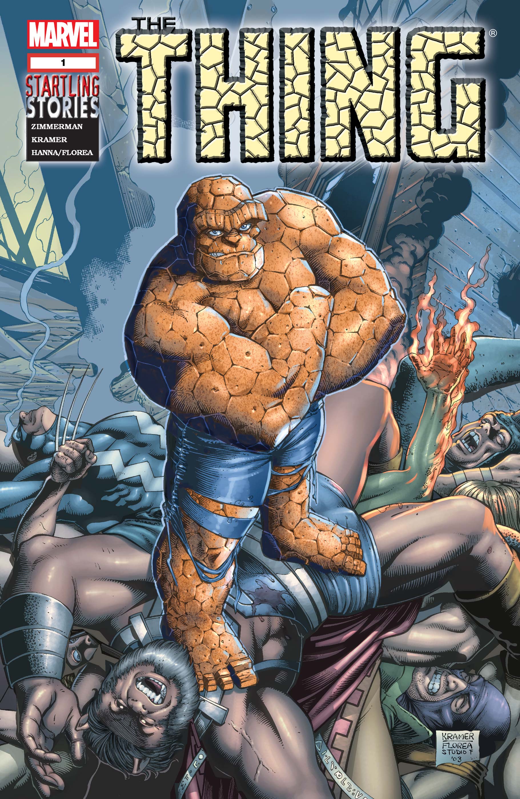 Startling Stories: The Thing (2003) #1