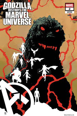 Godzilla Destroys the Marvel Universe (2025) #2 (Variant)