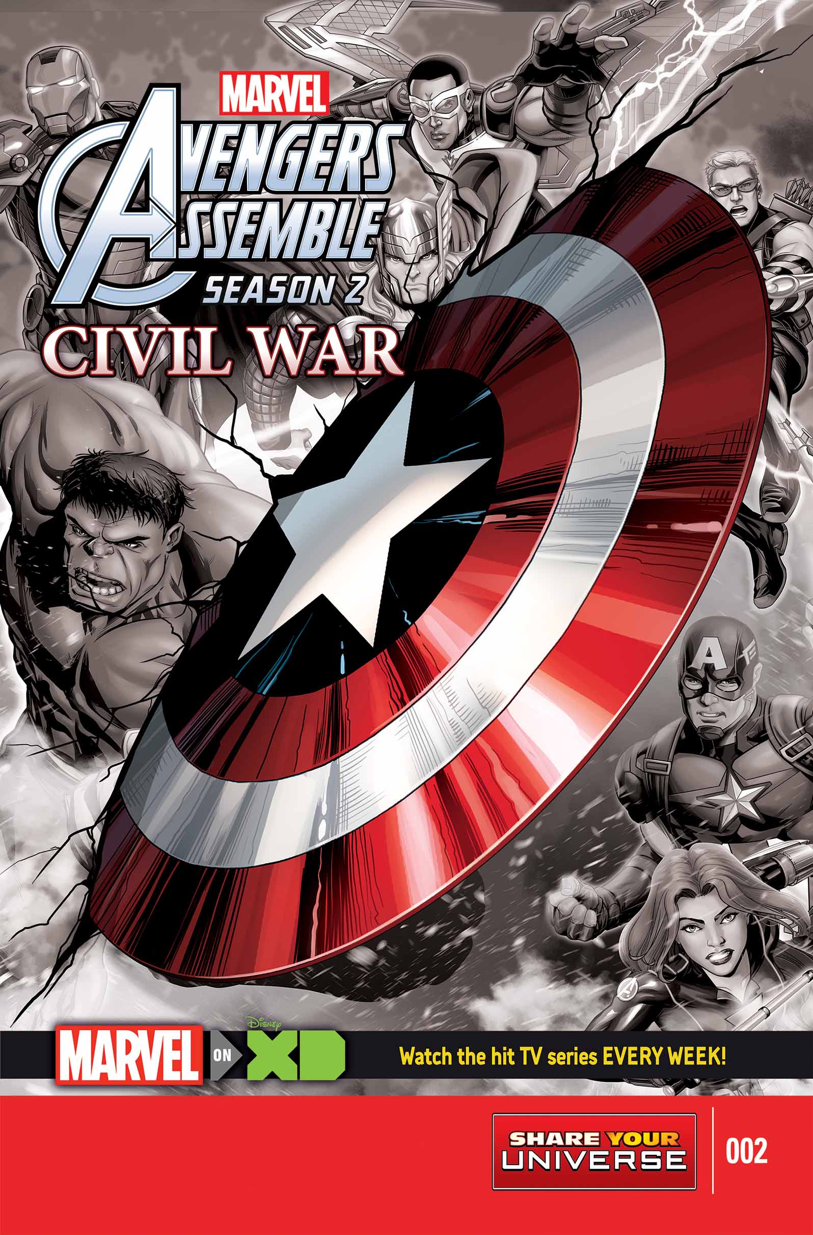 Marvel Universe Avengers Assemble: Civil War (2016) #2