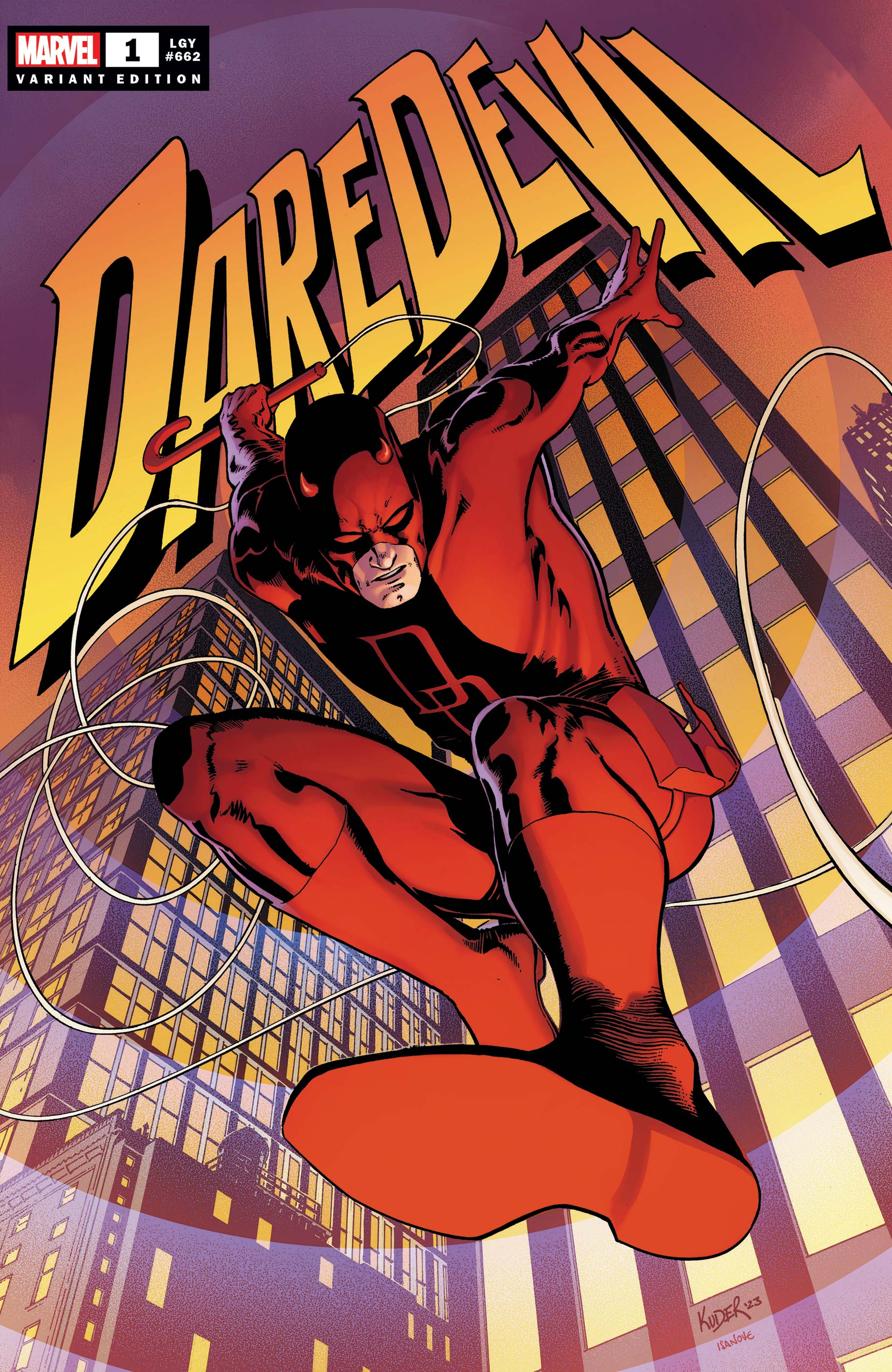 Marvel Unveils Exclusive SDCC Variant Covers for 'Daredevil