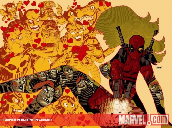 Deadpool Team-Up (2009) #900 (JOHNSON VARIANT)