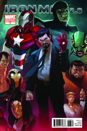 Iron Man 2.0 (2011) #3 (DJURDJEVIC VARIANT)