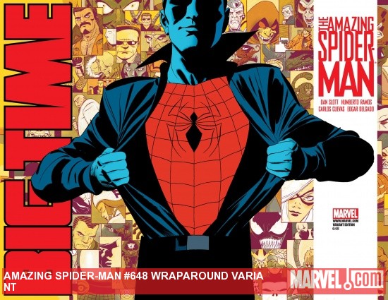 Amazing Spider-Man (1999) #648 (WRAPAROUND VARIANT)