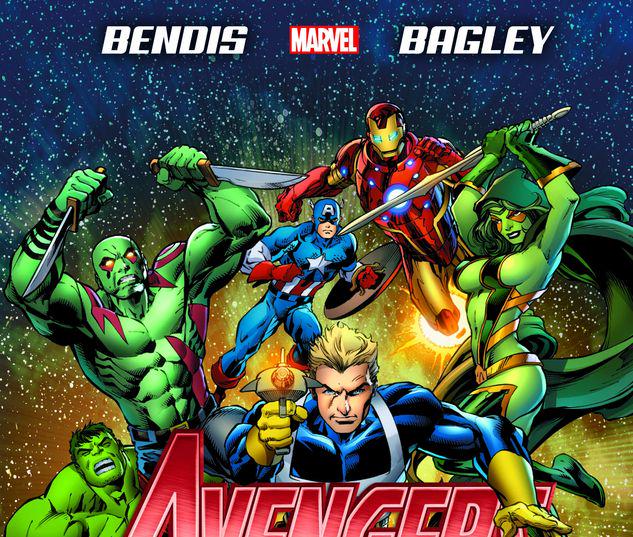 AVENGERS ASSEMBLE BY BRIAN MICHAEL BENDIS HC BAGLEY COVER #1