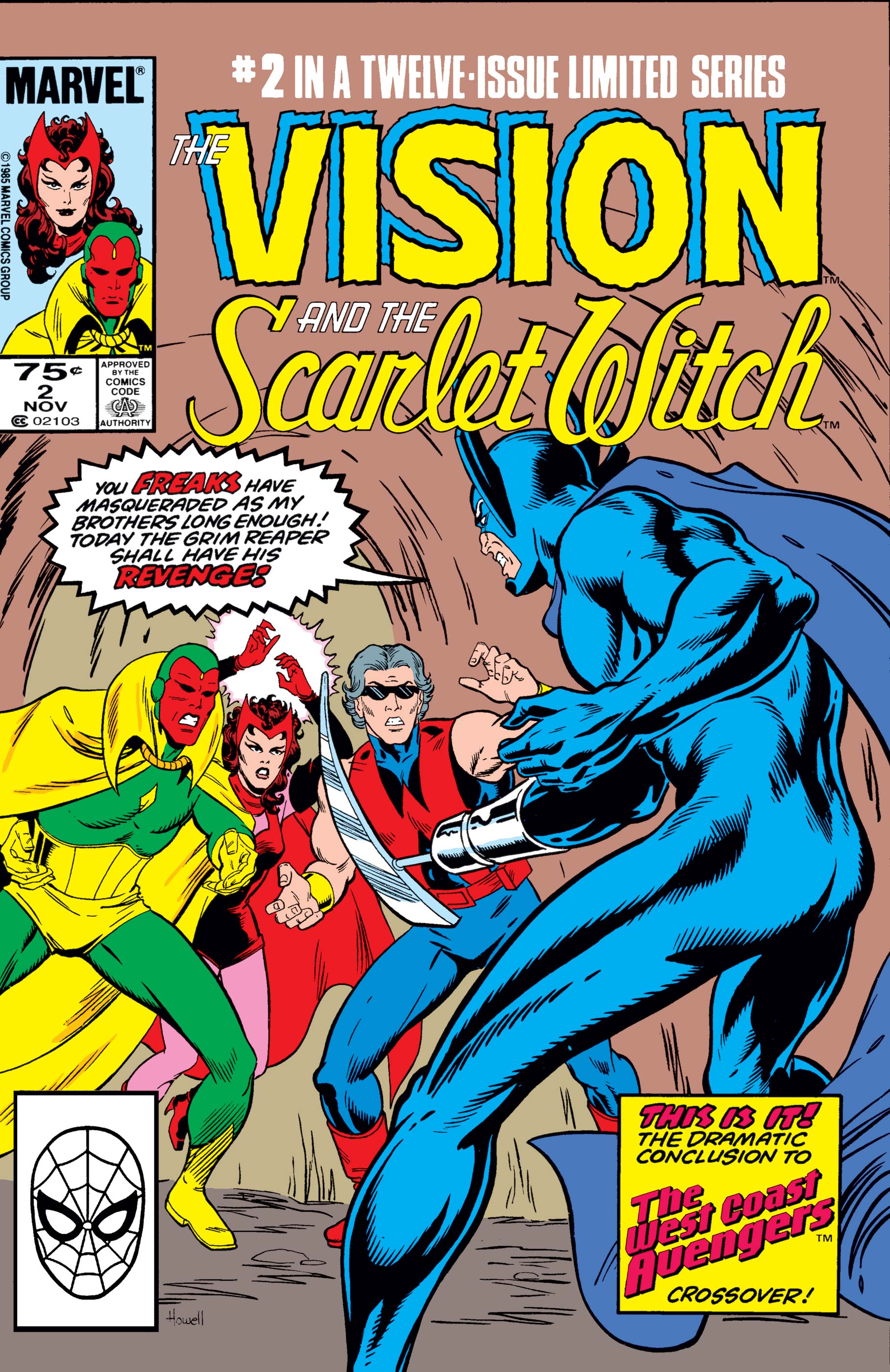 VISION AND THE SCARLET WITCH #1 7.5