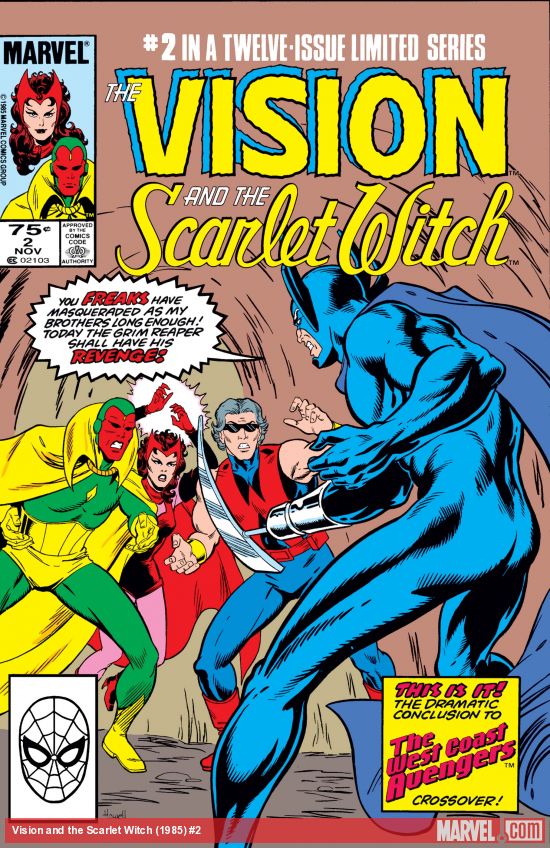 Vision and the Scarlet Witch (1985) #2, Comic Issues