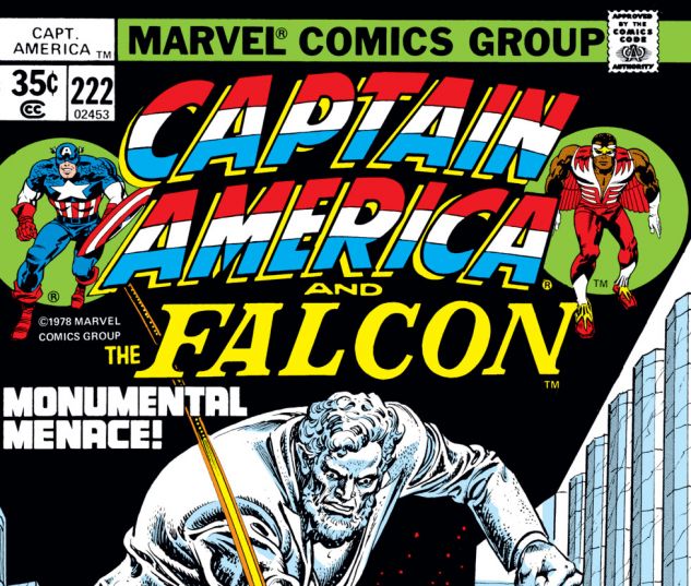 Captain America (1968) #222 Cover