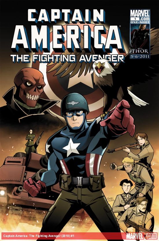 Captain America: The Fighting Avenger (2010) #1