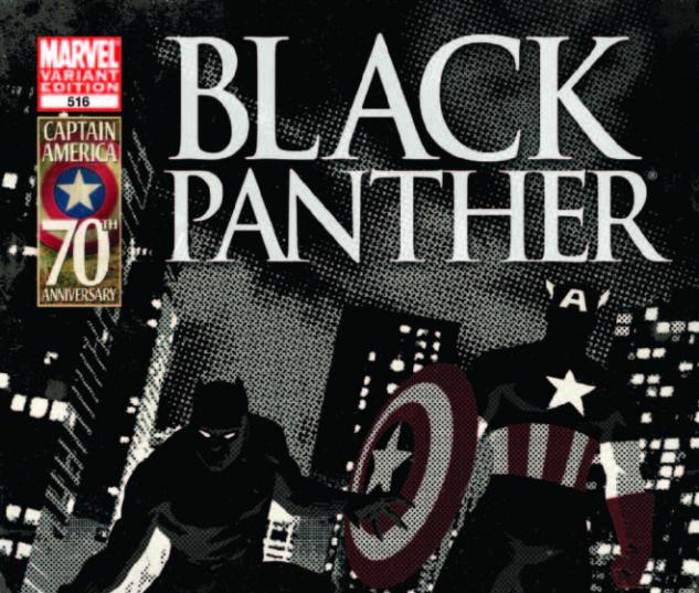 Black Panther: Man Without Fear #516 Captain America 70th Anniversary Variant