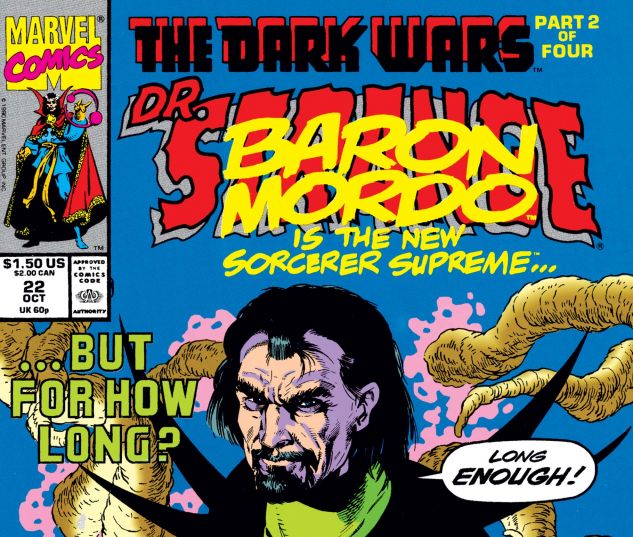 Cover for Doctor Strange, Sorcerer Supreme 22