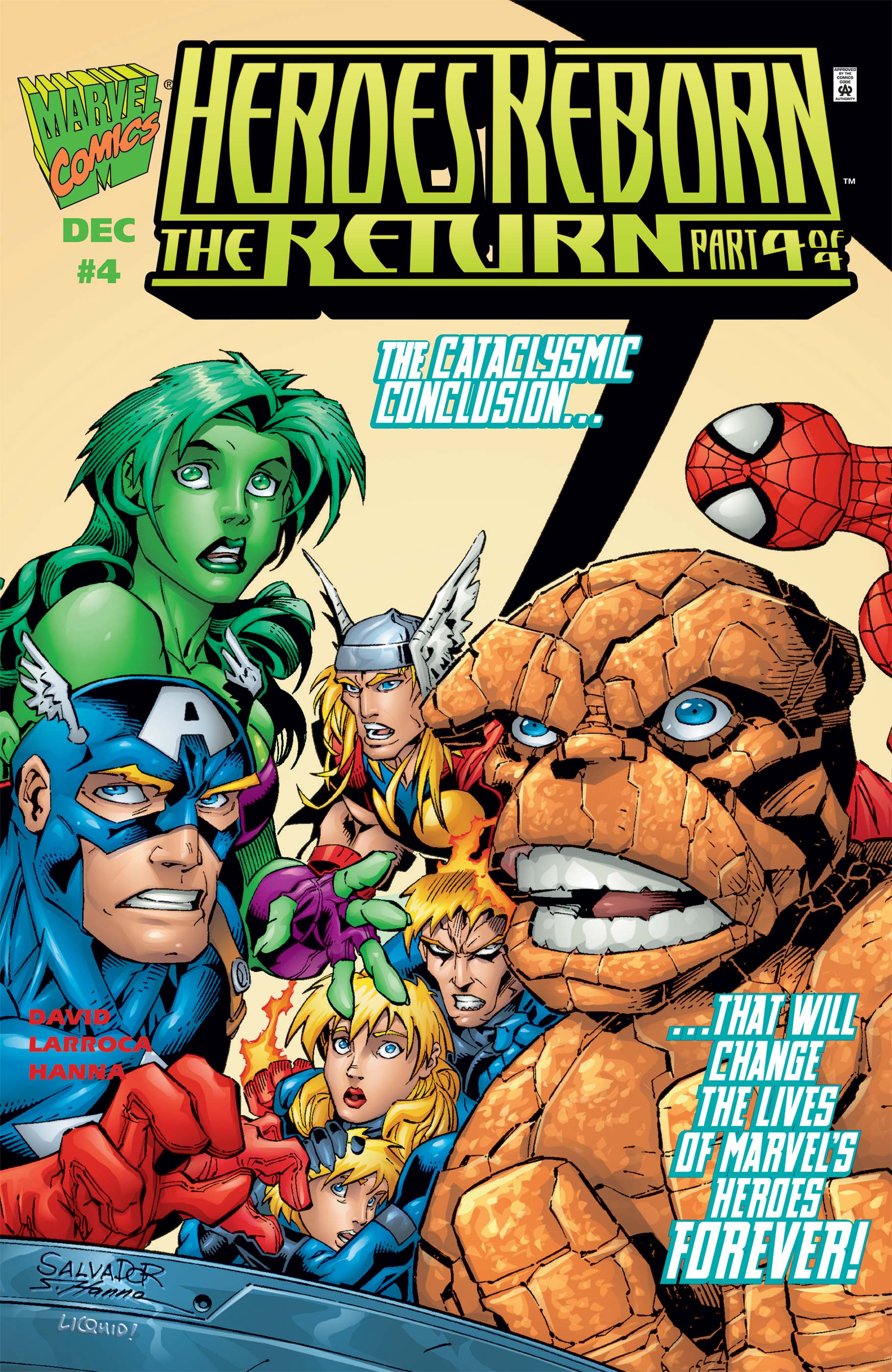 Heroes Reborn: The Return (1997) #4