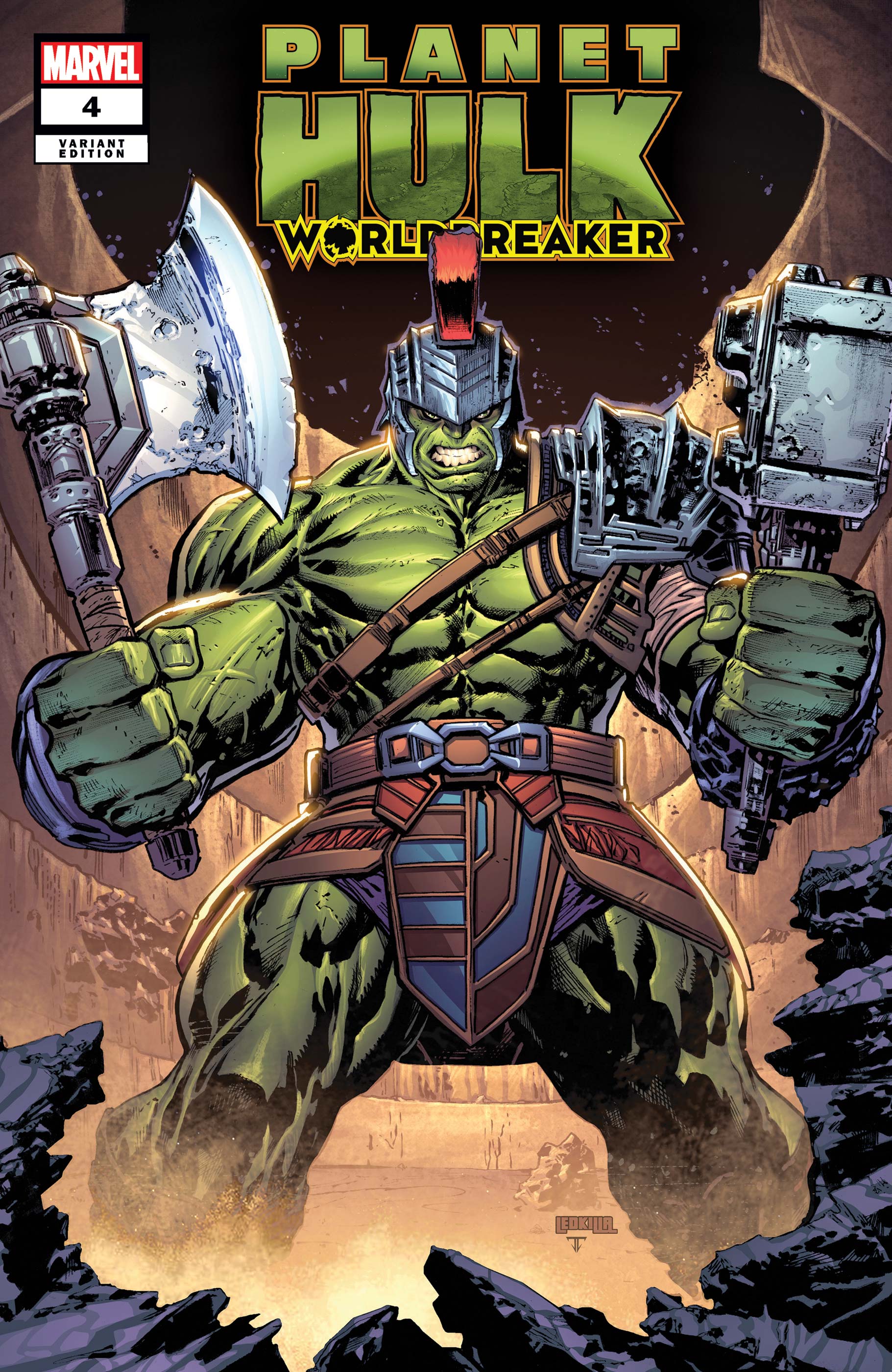 Planet Hulk: Worldbreaker (2022) #4 (Variant)