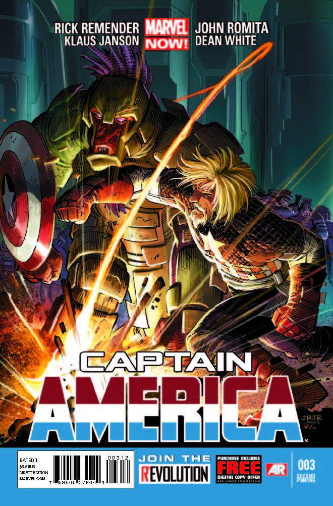 Captain America (2012) #3 (2nd Printing Variant)