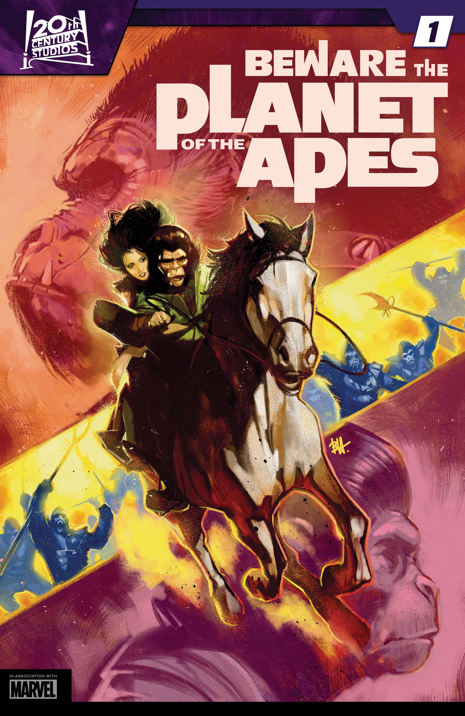 Beware the Planet of the Apes (2024) #1 (Variant)