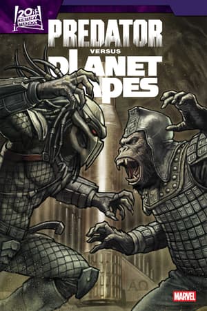 Couverture : Predator vs. The Planet of the Apes (2026) #5