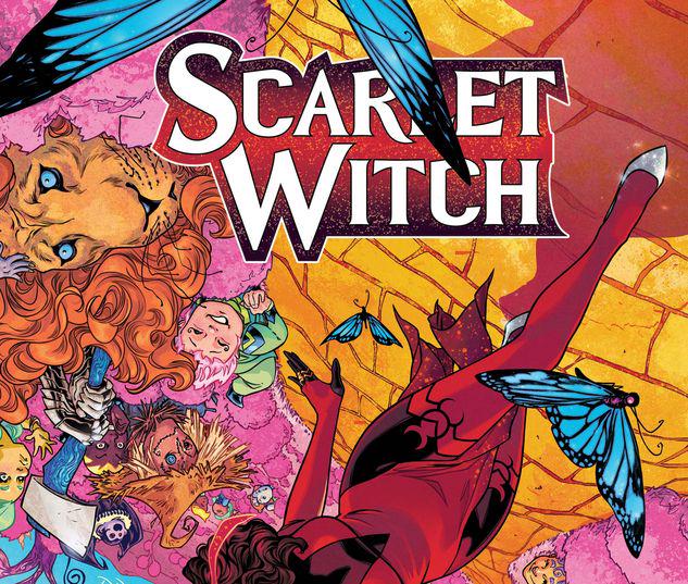 A bit of newly released material for Scarlet Witch #7. Also an