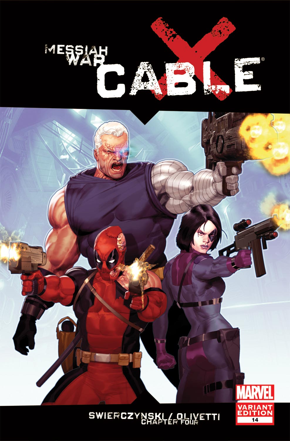 Cable (2008) #14 (MW, 50/50 Variant)