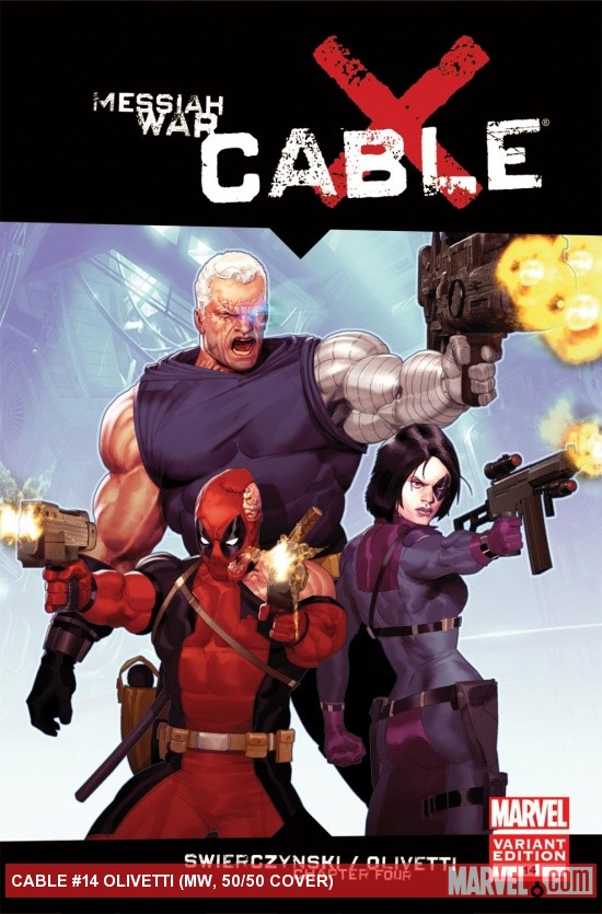Cable (2008) #14 (MW, 50/50 Variant)