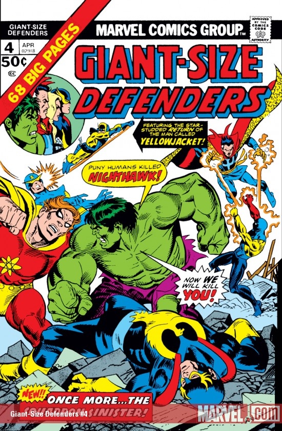 Giant-Size Defenders (1974) #4