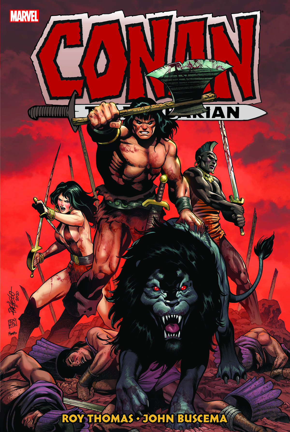 CONAN THE BARBARIAN: THE ORIGINAL MARVEL YEARS OMNIBUS VOL. 4 HC PACHECO COVER (Trade Paperback)