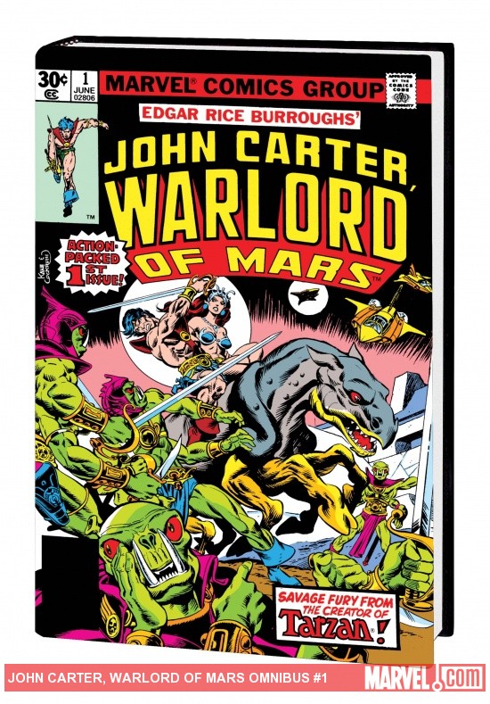 John Carter, Warlord of Mars Omnibus (Hardcover)