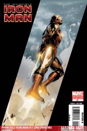 Invincible Iron Man #17  (2ND PRINTING VARIANT)