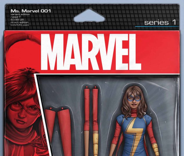 Ms. Marvel #1 variant art by John Tyler Christopher