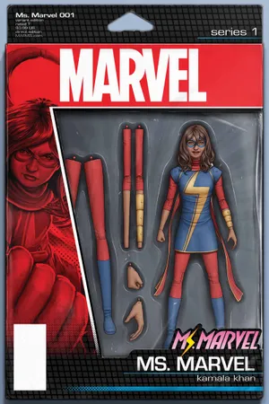 Ms. Marvel (2015) #1 (Christopher Action Figure Variant)