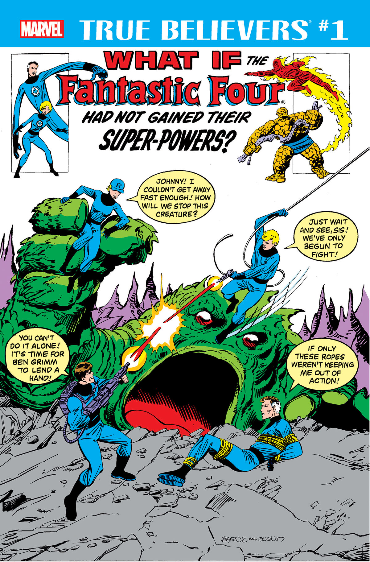 True Believers: What If the Fantastic Four had not Gained their Super-Powers? (2018)