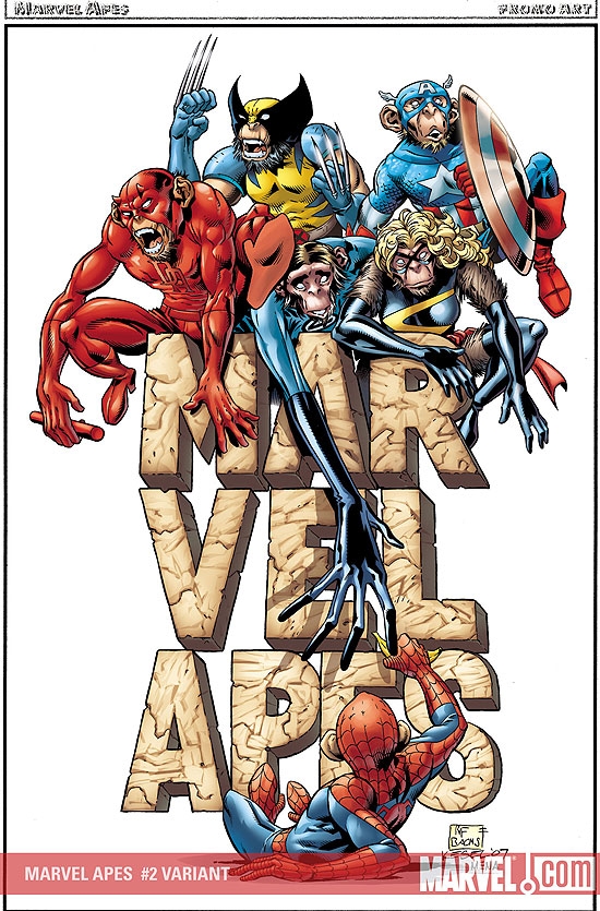 Marvel Apes (2008) #2 (JIMENEZ VARIANT)