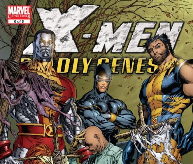 X-MEN: DEADLY GENESIS (2001) #6 COVER