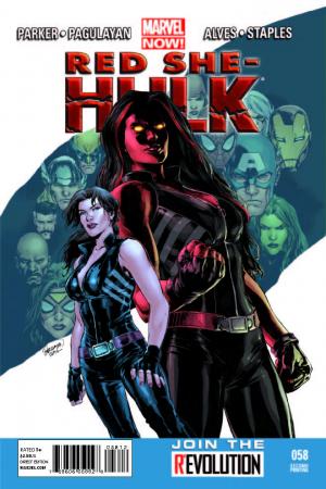 Red She-Hulk #58  (2nd Printing Variant)