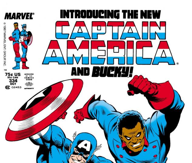 Captain America (1968) #334 Cover