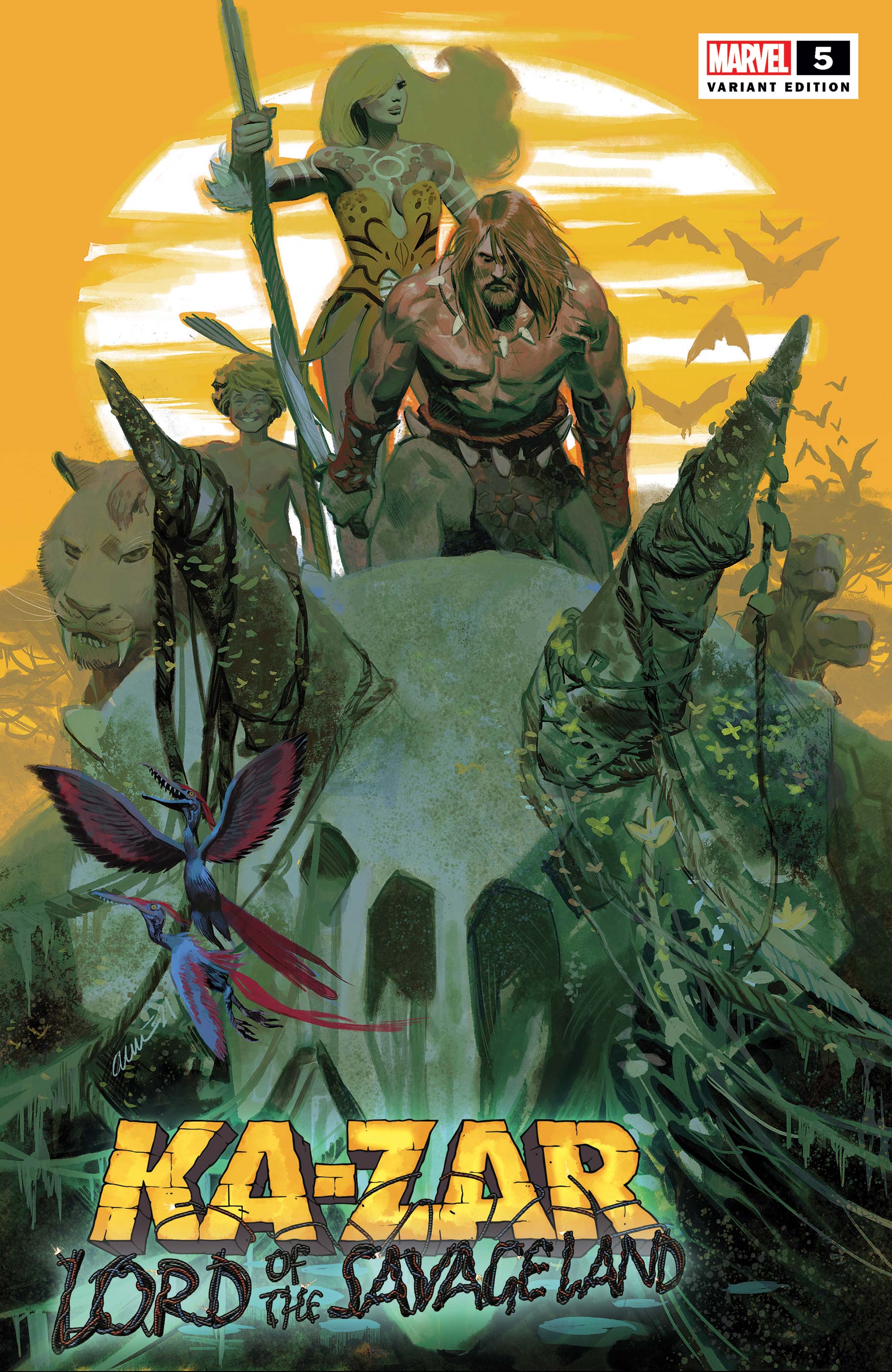 Ka-Zar Lord of the Savage Land (2021) #5 (Variant)