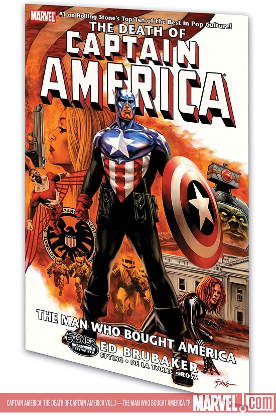 Captain America: The Death of Captain America Vol. 3 - The Man Who Bought America (Trade Paperback)