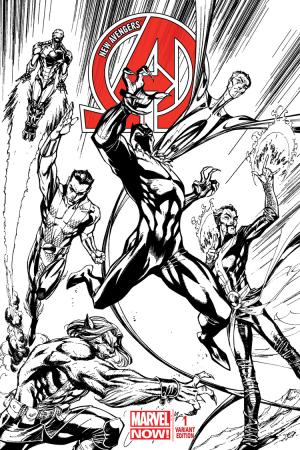 New Avengers #1  (Campbell Sketch Variant)