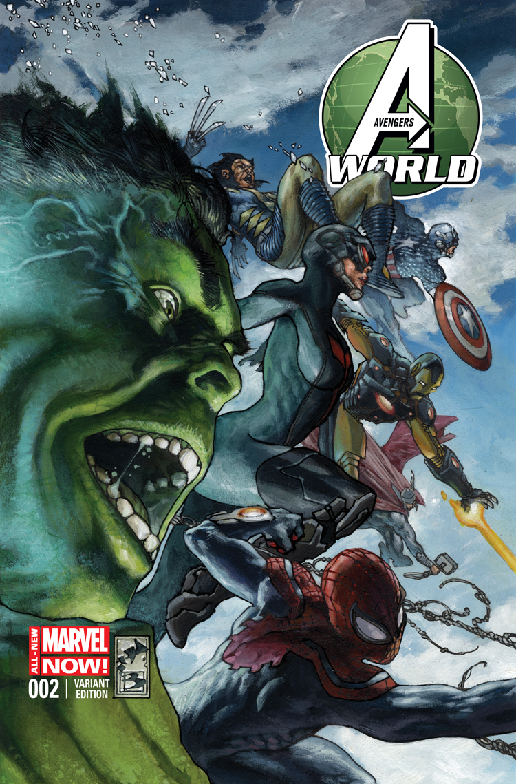 Avengers World (2014) #2 (Bianchi Variant)