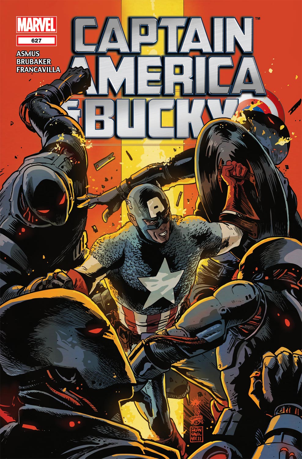 Captain America and Bucky (2011) #627