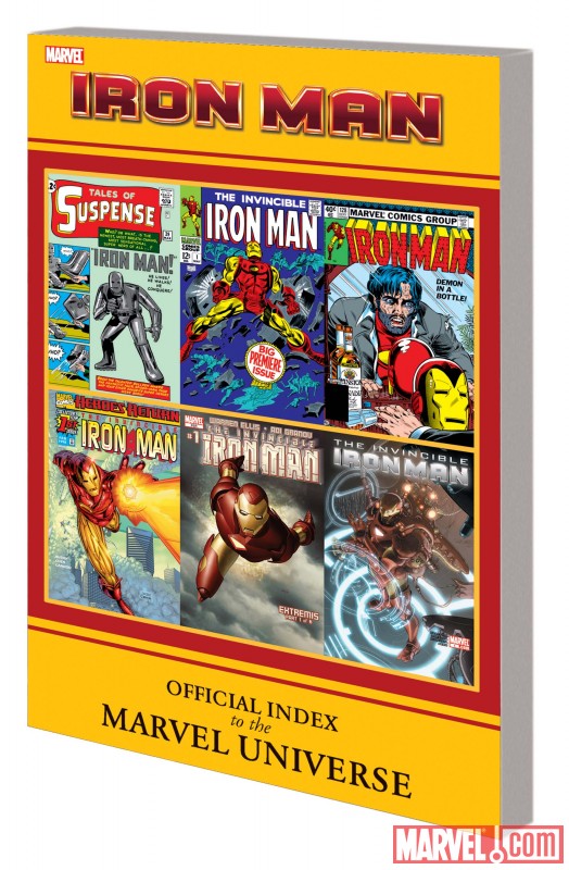 Iron Man: Official Index to the Marvel Universe (Graphic Novel)