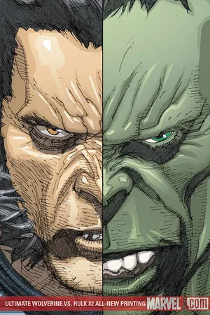 Ultimate Wolverine Vs. Hulk (2005) #2 (Variant)