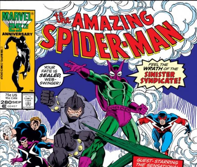 AMAZING SPIDER-MAN (1965) #280 COVER