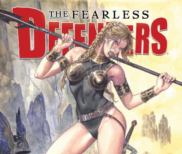 cover from Defenders II (2013) #1 (MANARA VARIANT)