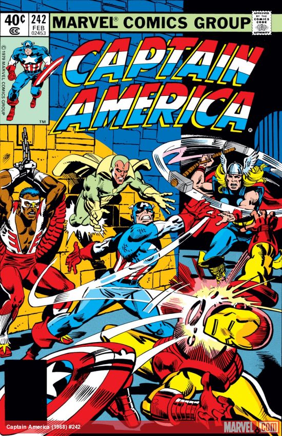 Captain America (1968) #242